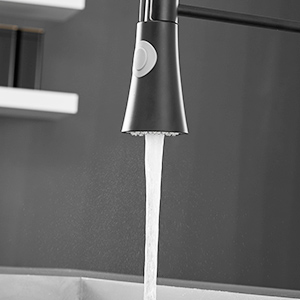 2-spray mode stainless steel kitchen faucet